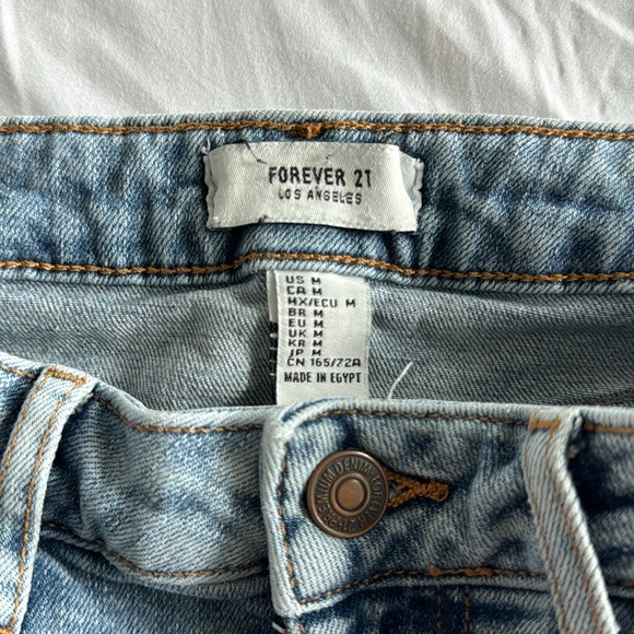Forever 21 Blue Denim Mini Skirt - Picture 3 of 3